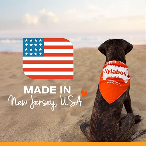 Nylabone Healthy Edibles sabor a pollo, premio que inspira confianza.