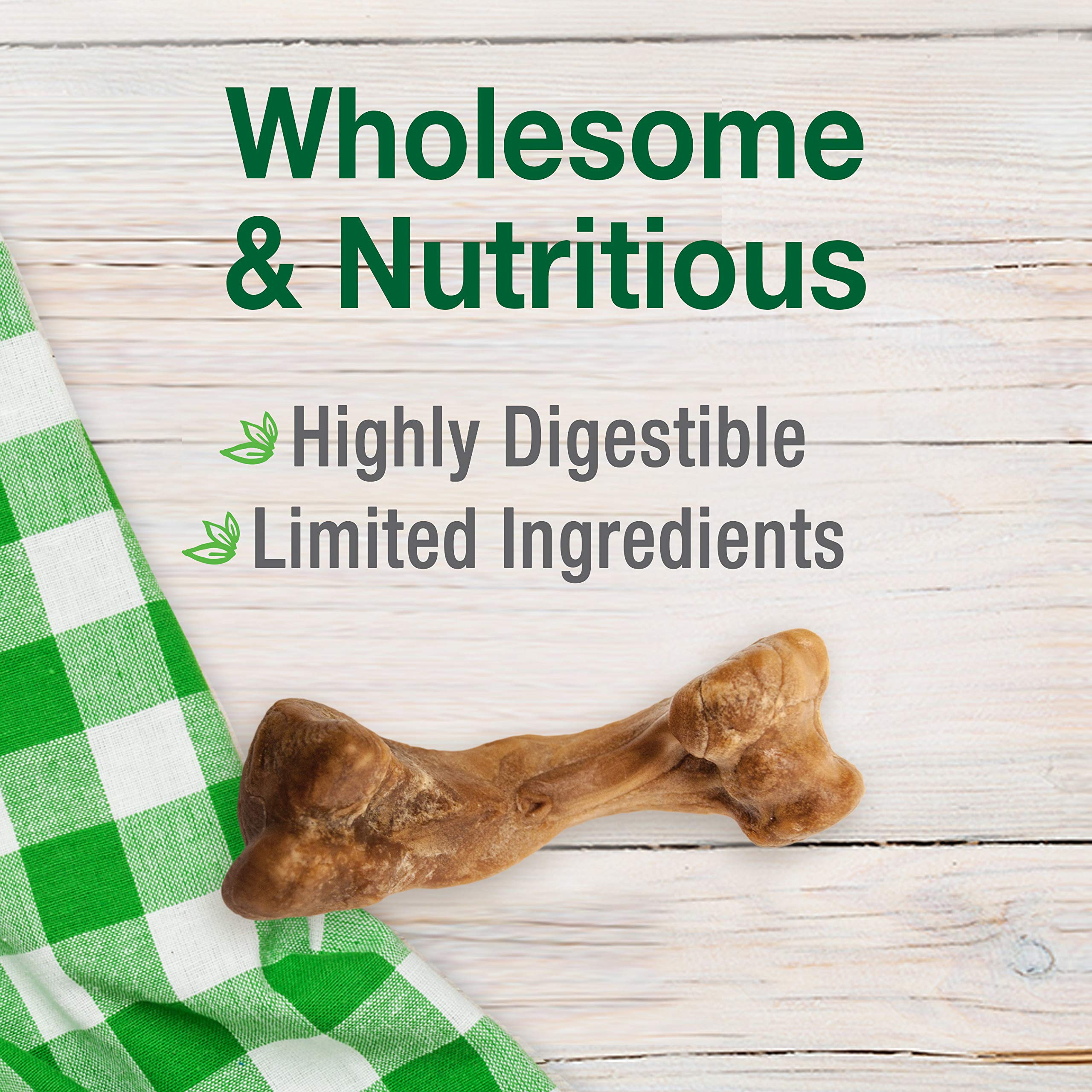 Nylabone Healthy Edibles: sabor jamón para recompensa diaria de perros