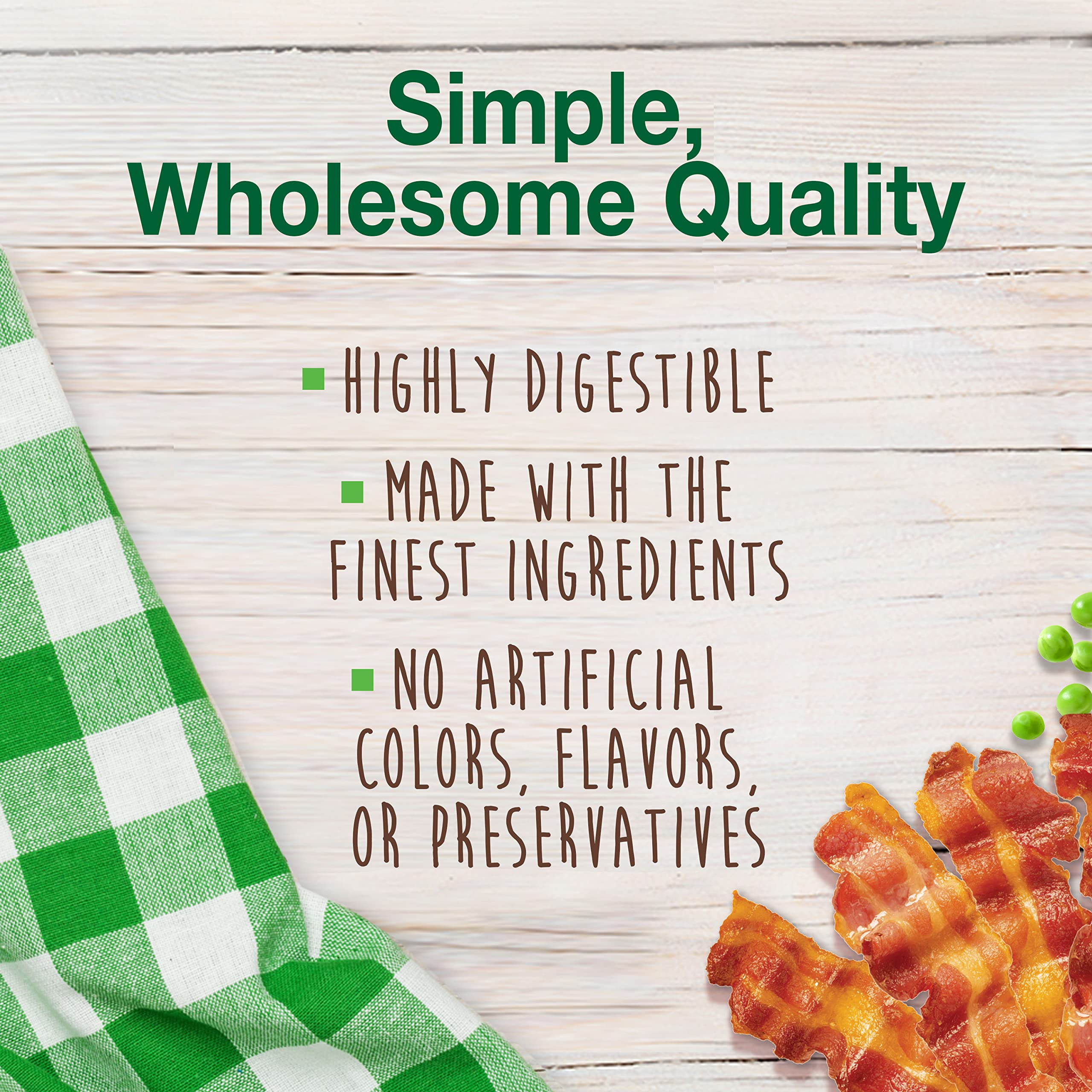 Nylabone hecho en Estados Unidos; masticables para perros con sabor bacon