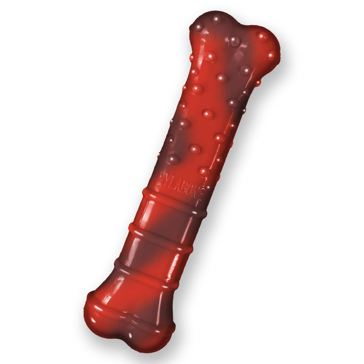 Nylabone hueso texturizado para limpieza dental durante la masticación