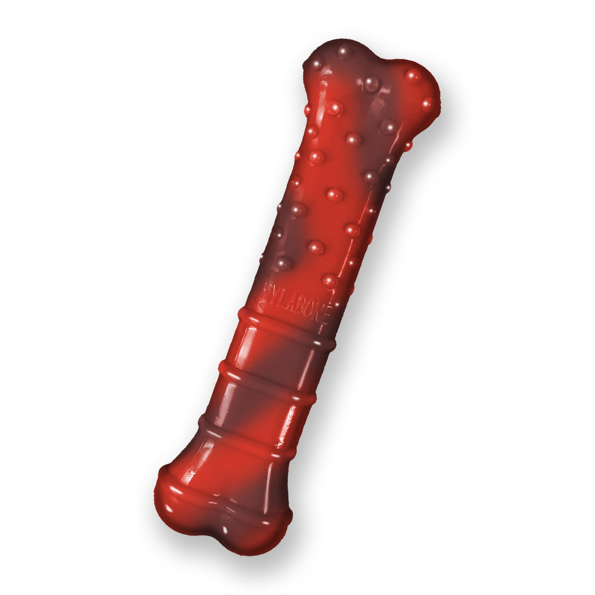 Nylabone Hueso Texturizado Power Chew para perros, textura atractiva para masticar y entretener.