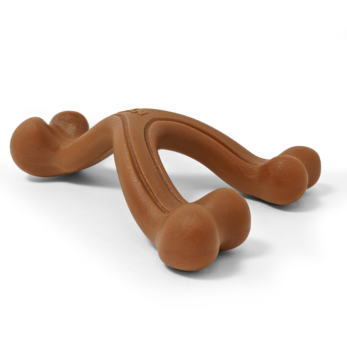 Marca Nylabone Juguete ergonómico en forma de horquilla para masticación estable
