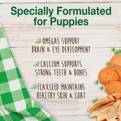 Nylabone masticables para cachorros, sabor pavo y batata.