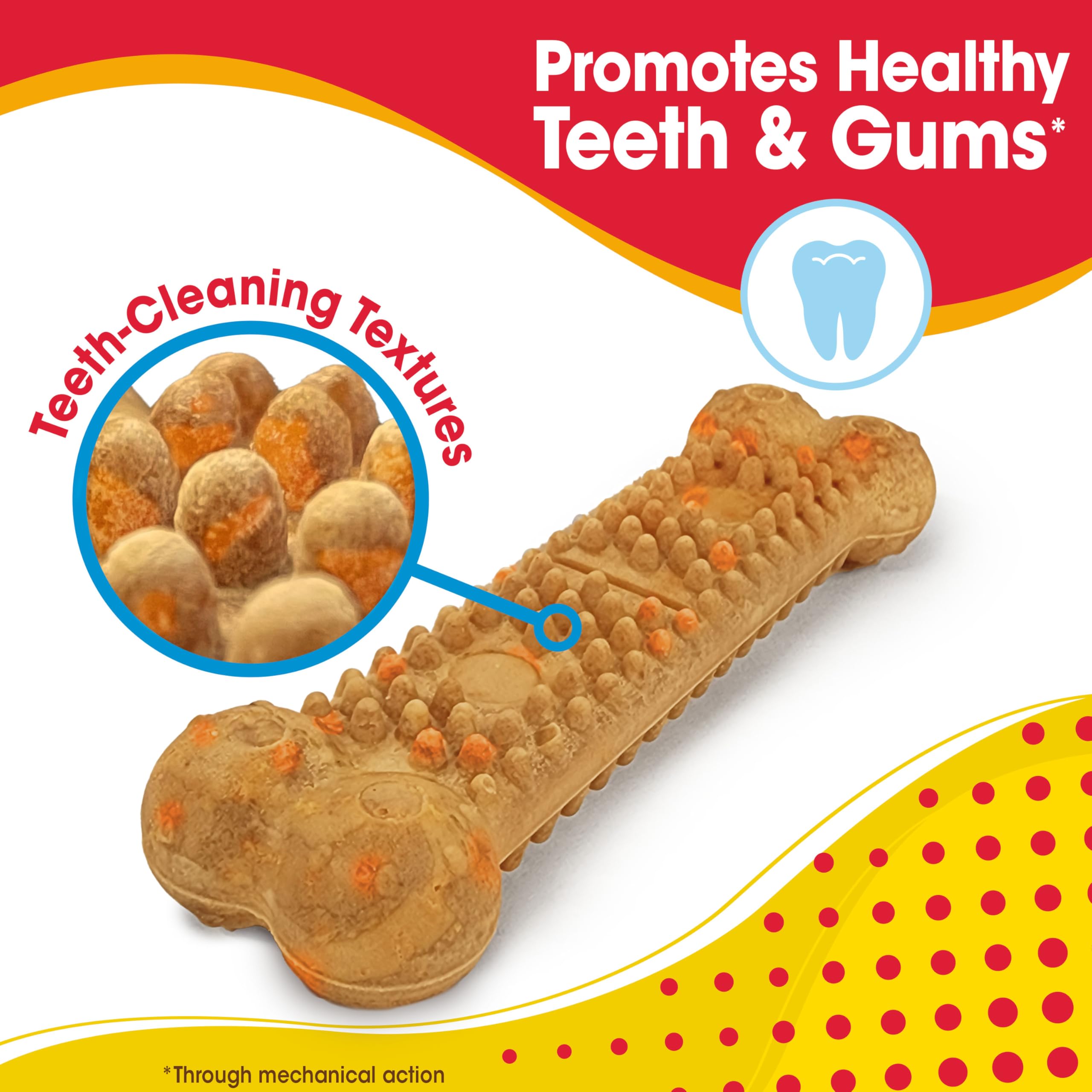 Nylabone Nubz Bursts hecho en EE. UU., garantía de calidad