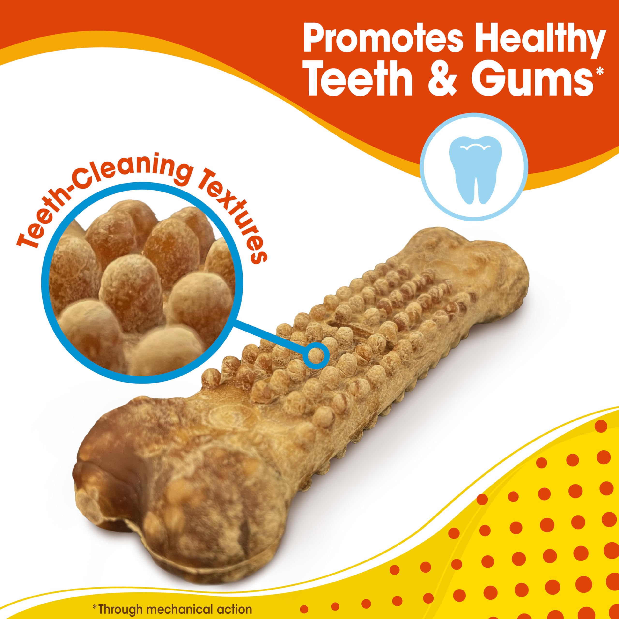 Nylabone Nubz, tamaño ideal para perros de 50 lb o más.