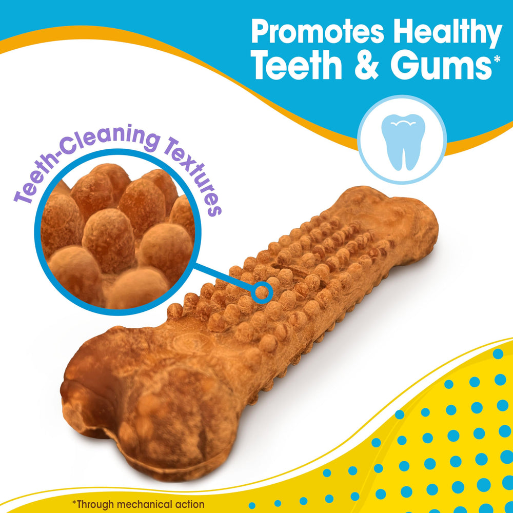 Nylabone Nubz para cachorros de hasta 25 libras, tamaño ideal para roer.