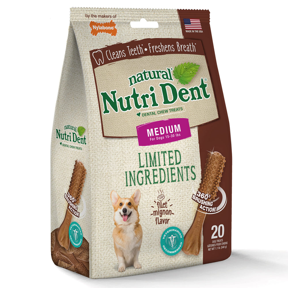 Nylabone Nutri Dent aliento más fresco tras masticar