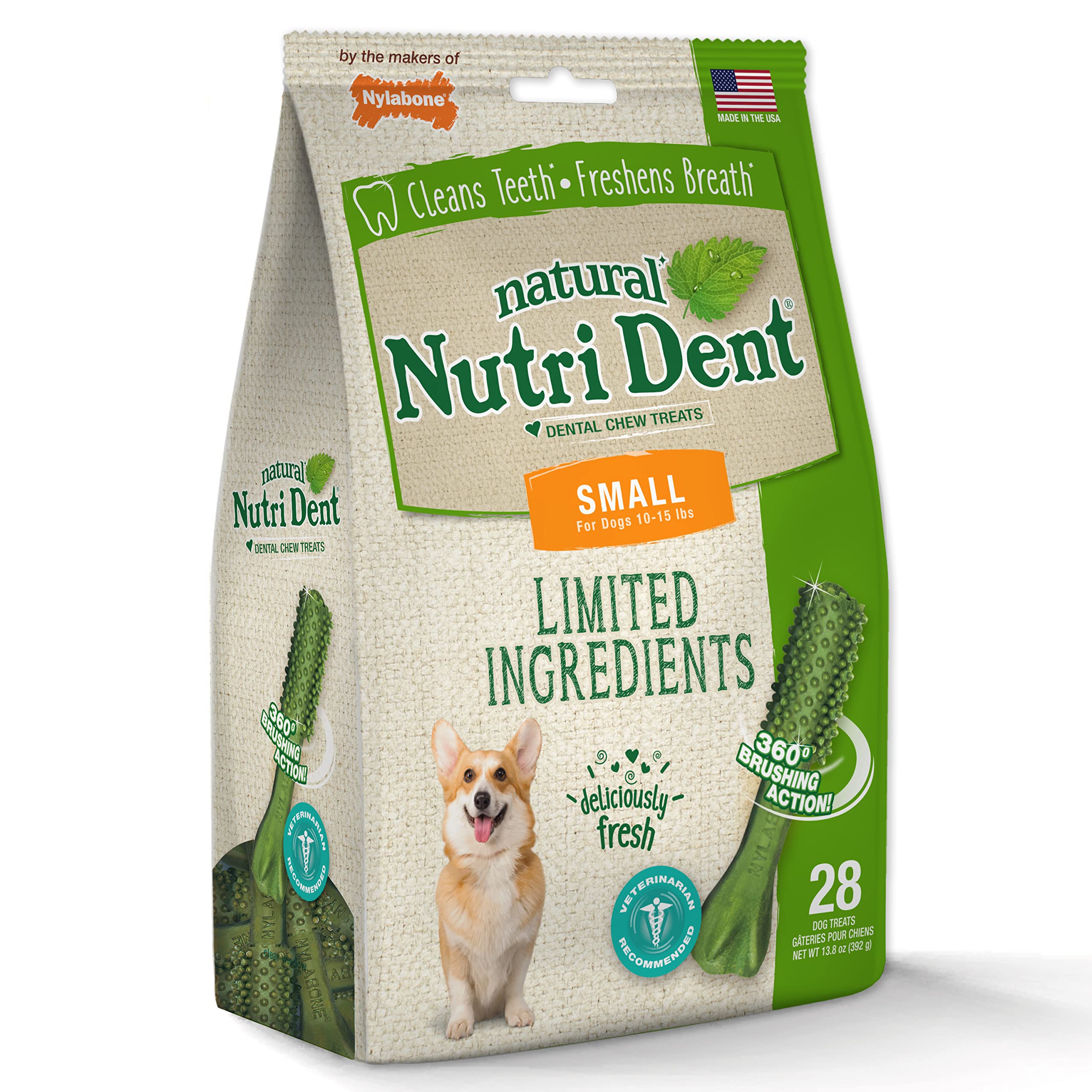 Nylabone Nutri Dent caja-28-unidades lista para casa