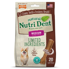 Nylabone Nutri Dent filet mignon, sabor para masticar y limpiar dientes