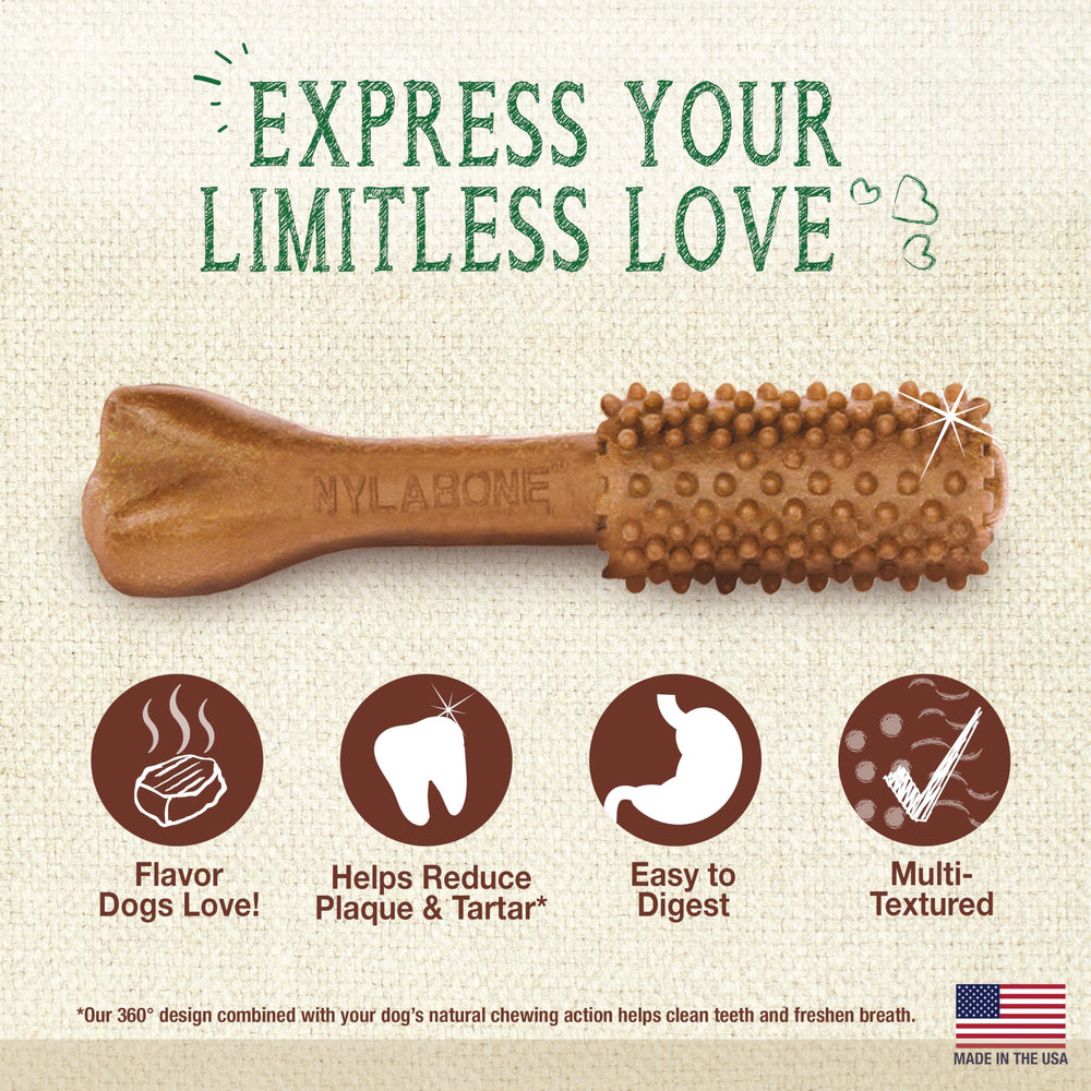 Nylabone Nutri Dent, hecho en Estados Unidos con ingredientes simples