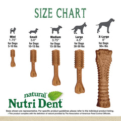 Nylabone Nutri Dent nubs 360 grados reducen placa y sarro