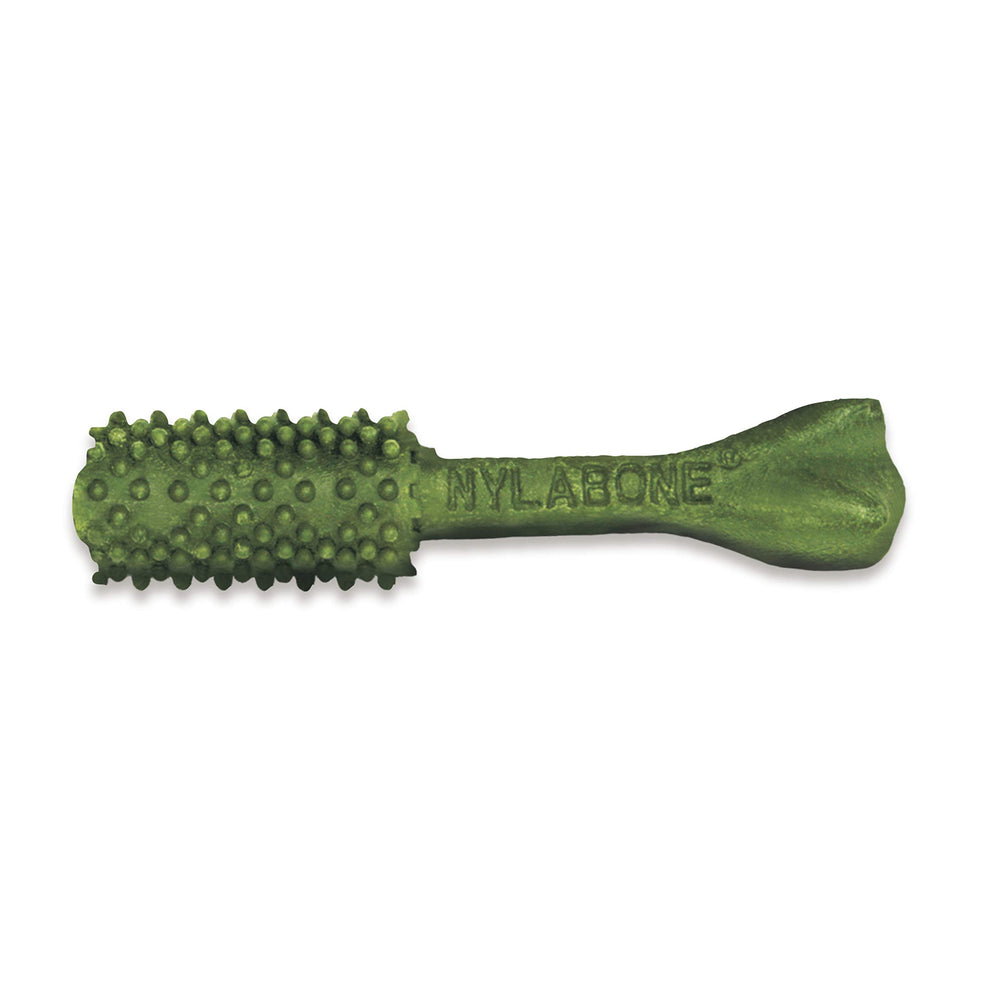 Nylabone Nutri Dent sabor aliento fresco para perros durante la masticación.