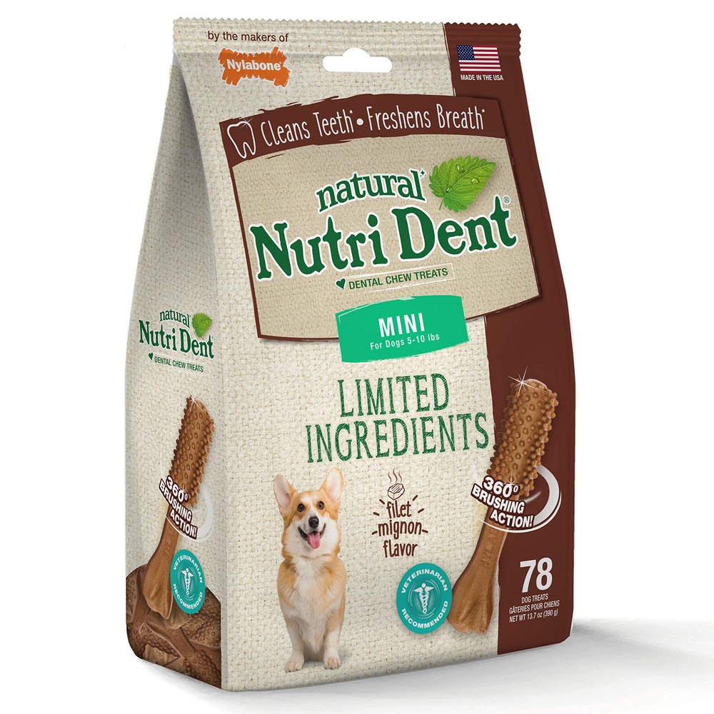 Nylabone Nutri Dent sin sal y sin conservantes artificiales
