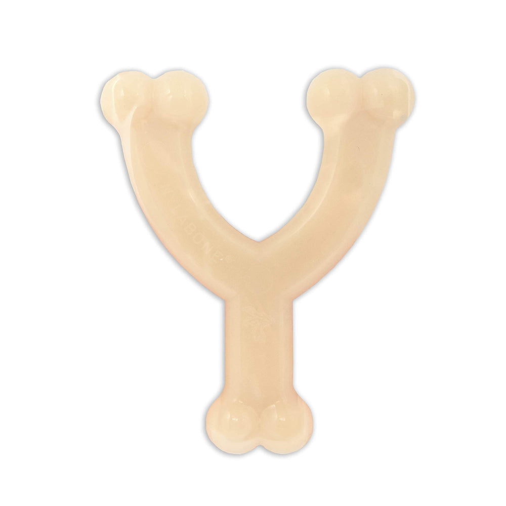 Nylabone Original Wishbone tamaño medio para perros hasta 35 libras.