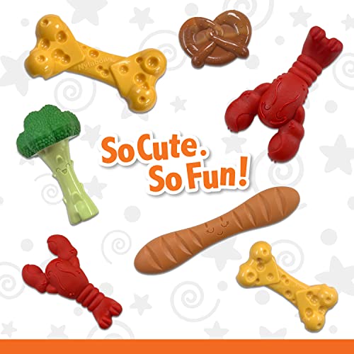 Nylabone Pretzel Power Chew: sabor duradero que incentiva el juego activo