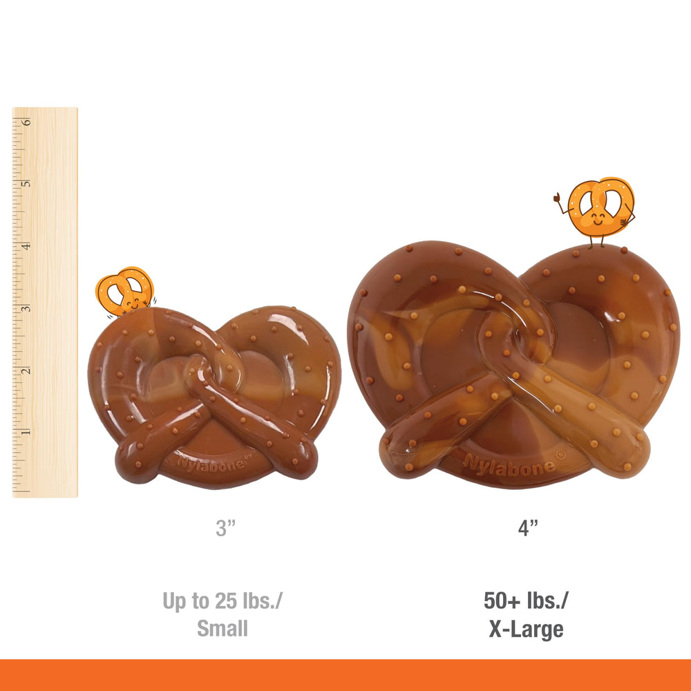 Nylabone Pretzel Power Chew: textura única para mantener ocupado al perro
