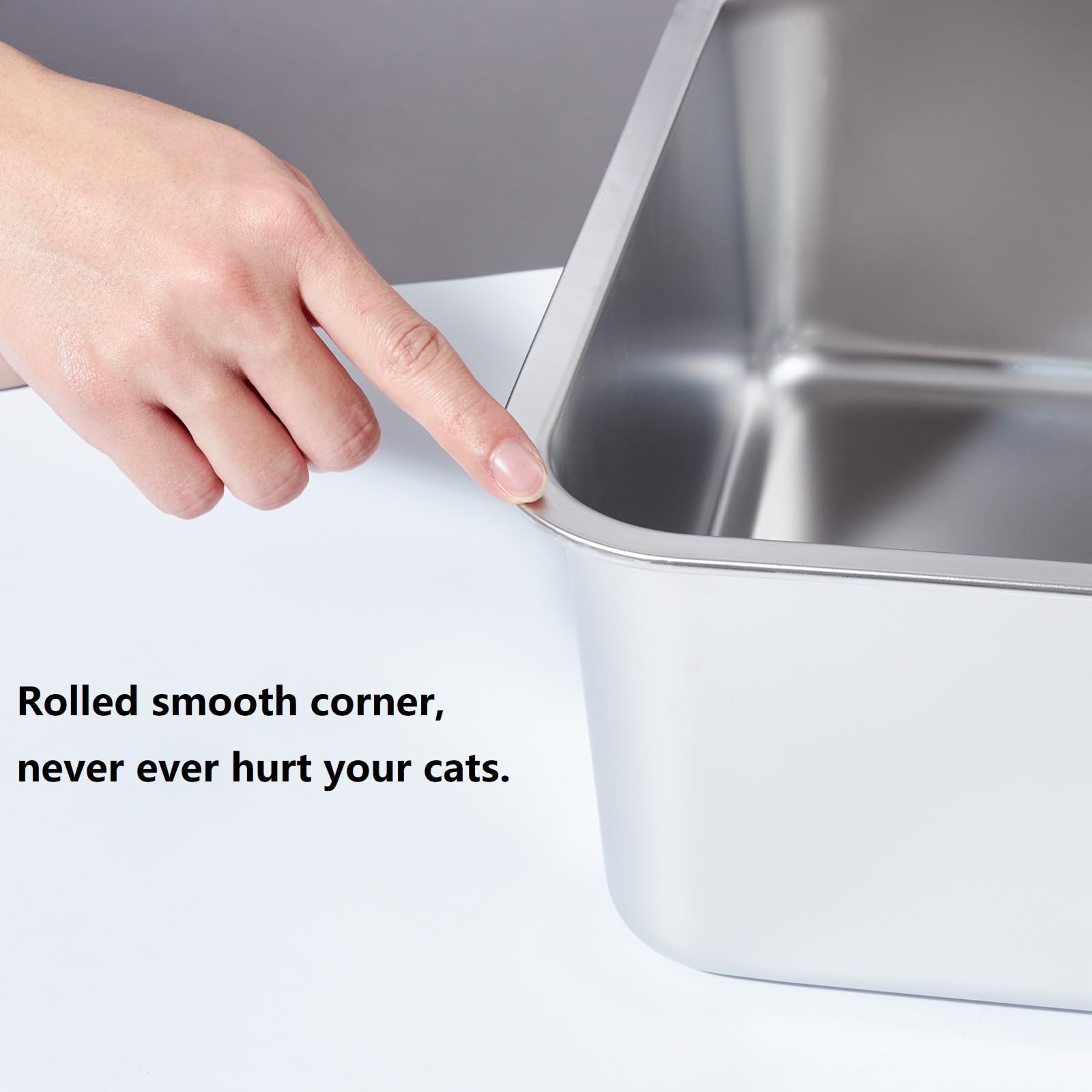 Nyutu caja antiolor de acero inoxidable para ambientes más limpios.