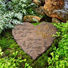 OBSI piedra jardín lápida perro, opción decorativa o memorial