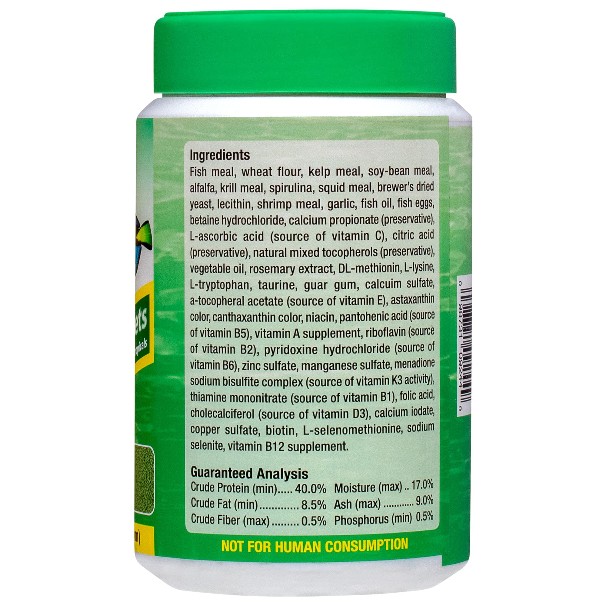 Ocean Nutrition Formula Two Pellets, colores vivos para peces tropicales, apariencia mejorada.