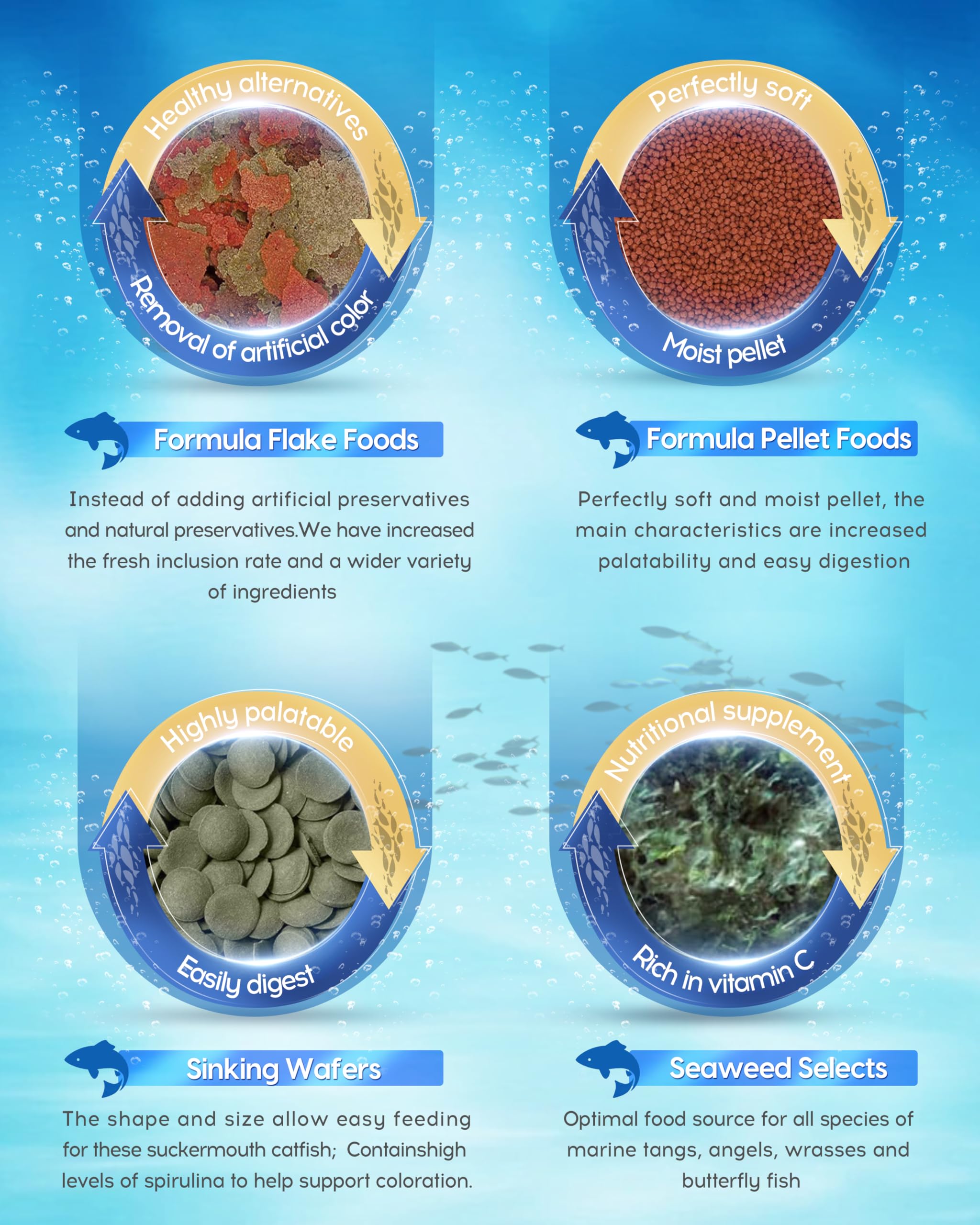 Seaweed Select uso-con-clips-de-alga para alimentación fácil y limpia.