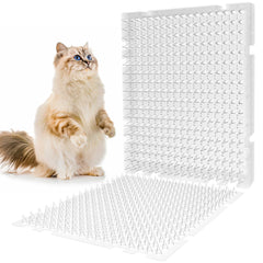 OceanPAX alfombra transparente disuade gatos para proteger el sofá.