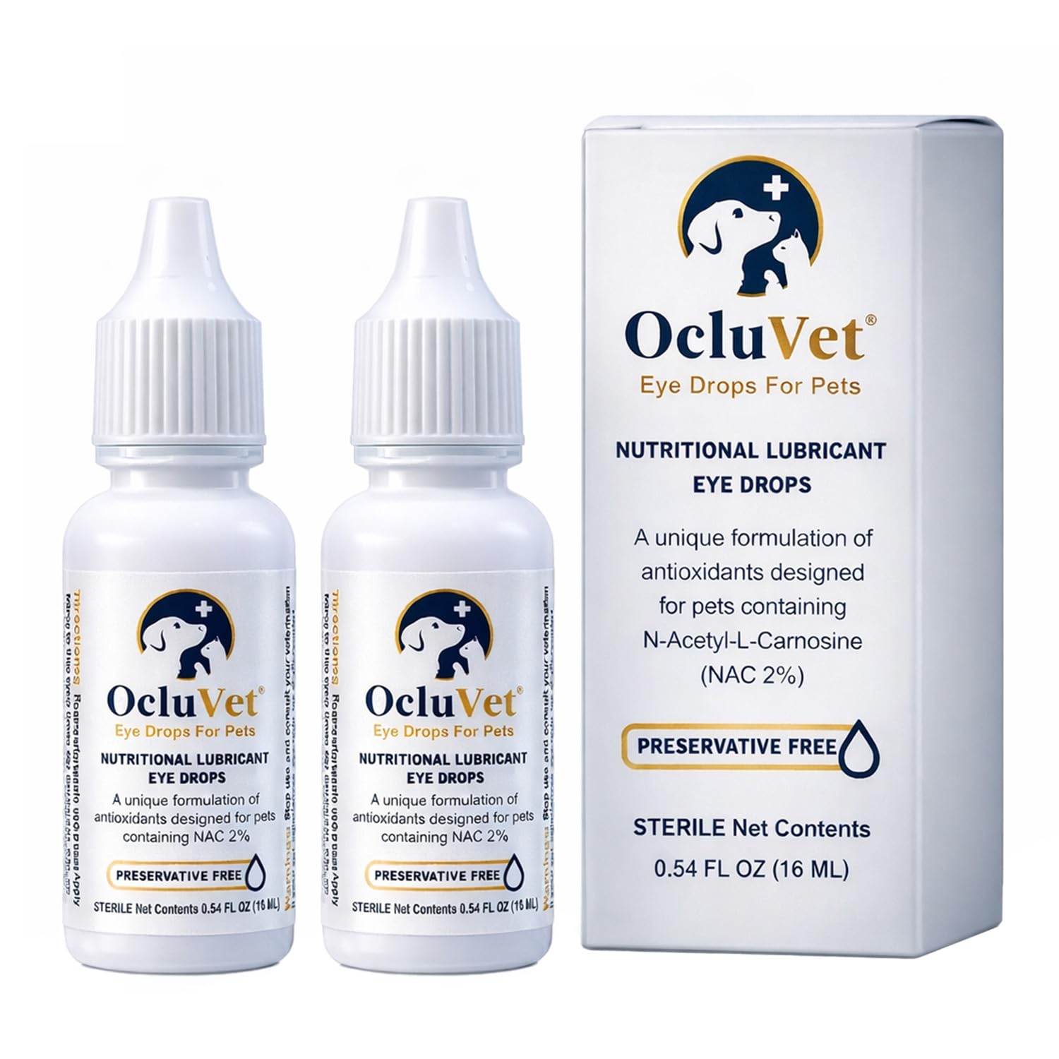 OcluVet: gotas oculares para mascotas, aplicación suave y cómoda