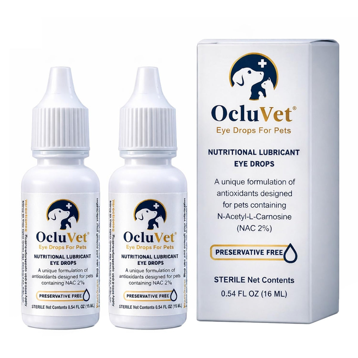 OcluVet: gotas oculares para mascotas, aplicación suave y cómoda