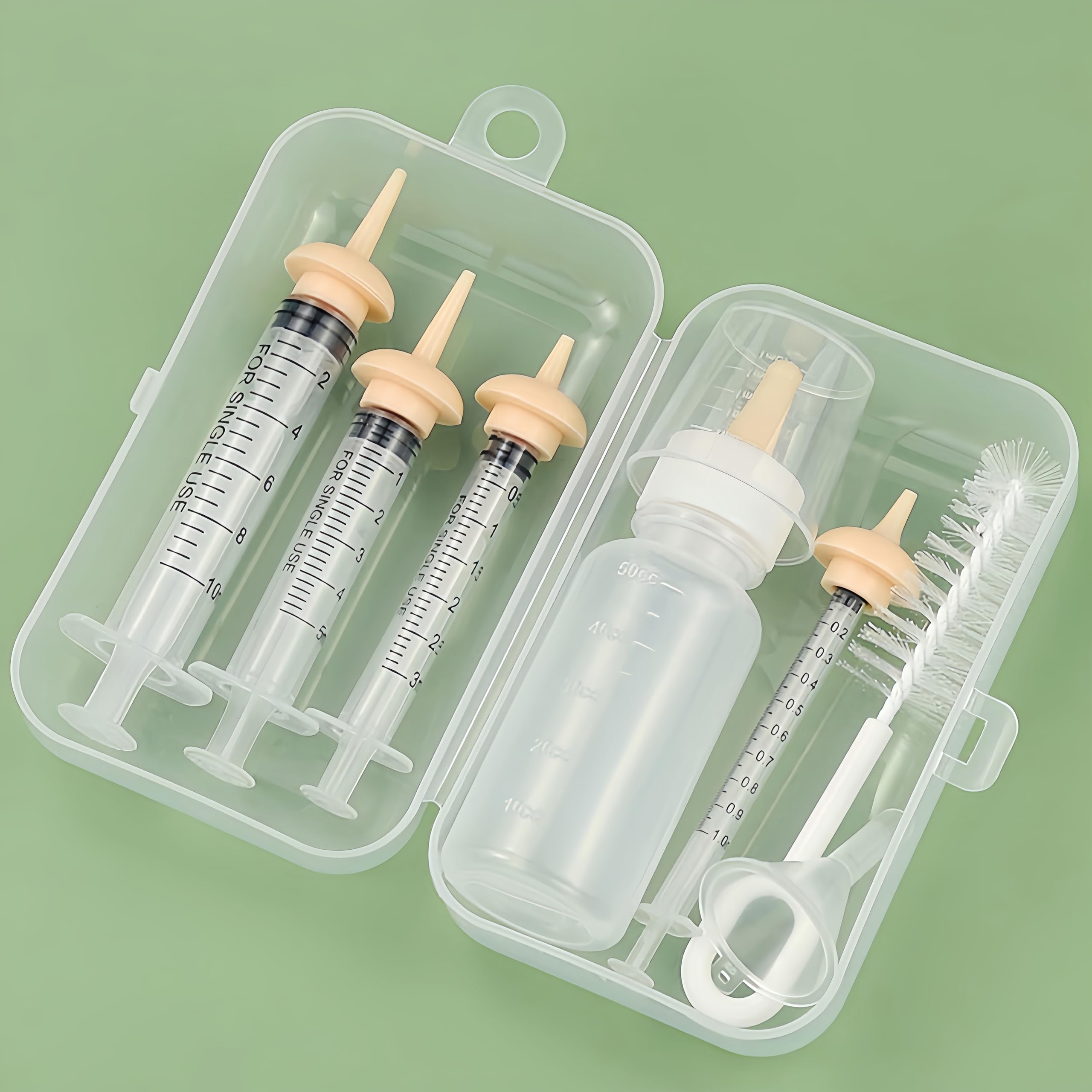 octkite biberón gatito de 50 ml para alimentación suave de gatitos recién nacidos