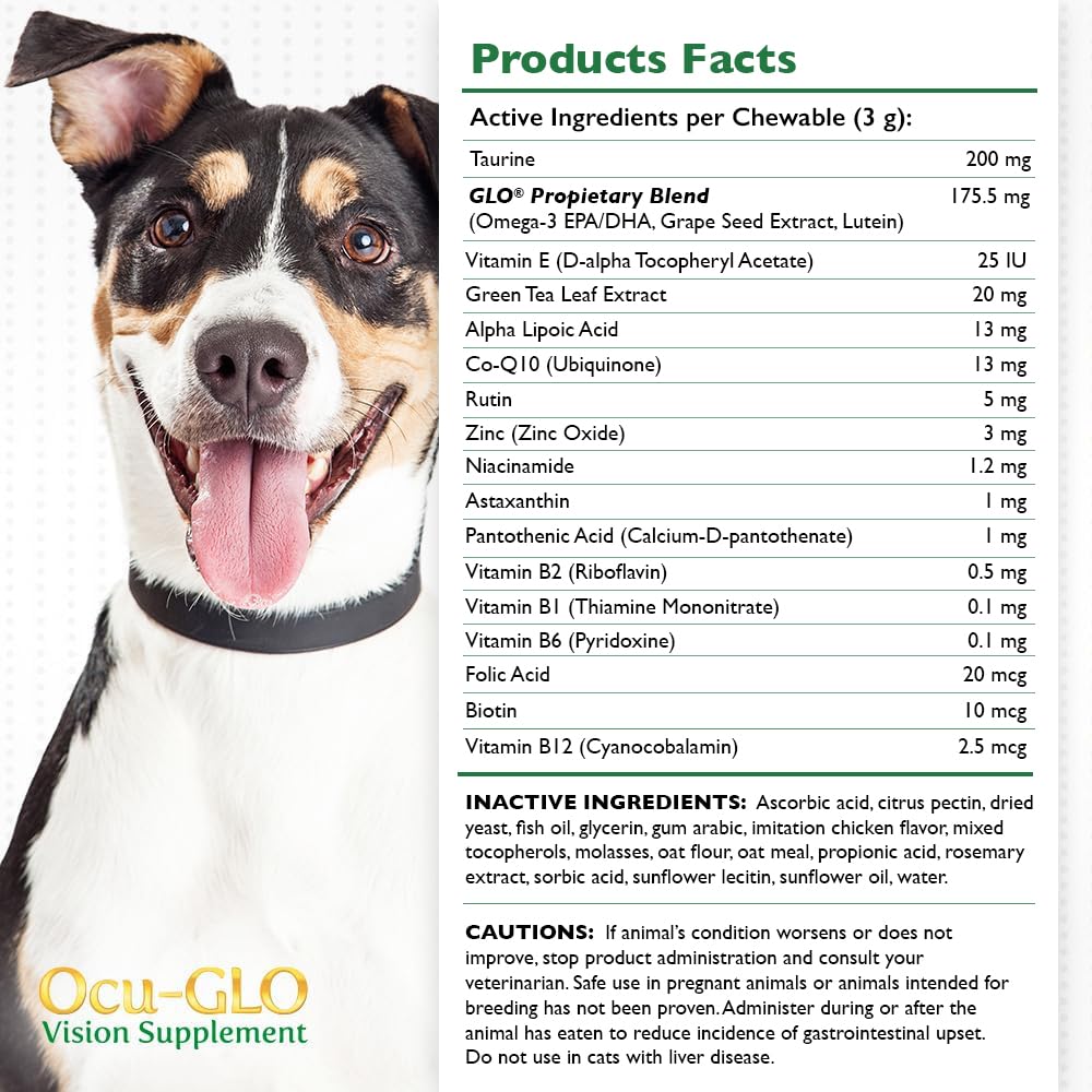 Ocu-GLO: ingredientes clave y Omega-3 para el cuidado ocular