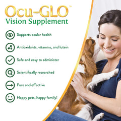 Ocu-GLO PB textura de polvo fina, fácil espolvorear en tazones.