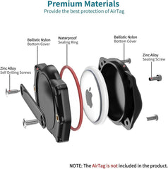 Odokele ajuste collar AirTag, compatible con varios anchos de collar