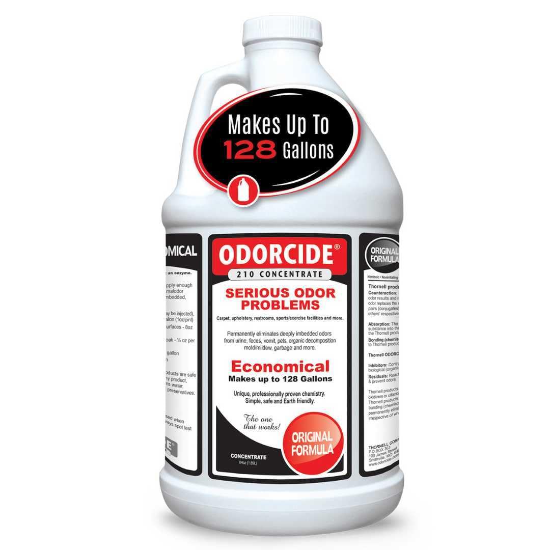 Odorcide 210 botella-frente, neutraliza olores de humo, comida y mascotas