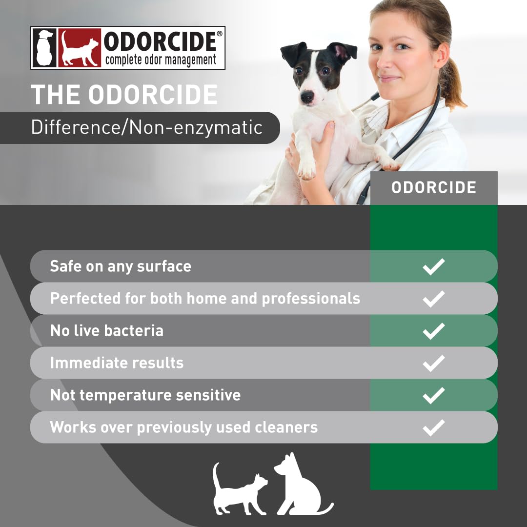 Seccion de secado al aire con Odorcide K.O.E deja superficies limpias y olor neutro.
