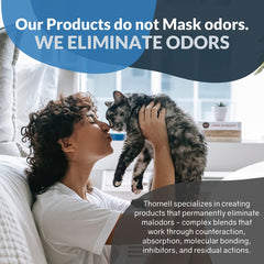 Odorcide Thornell Cat Odor-Off: uso seguro en superficies con olor a gato