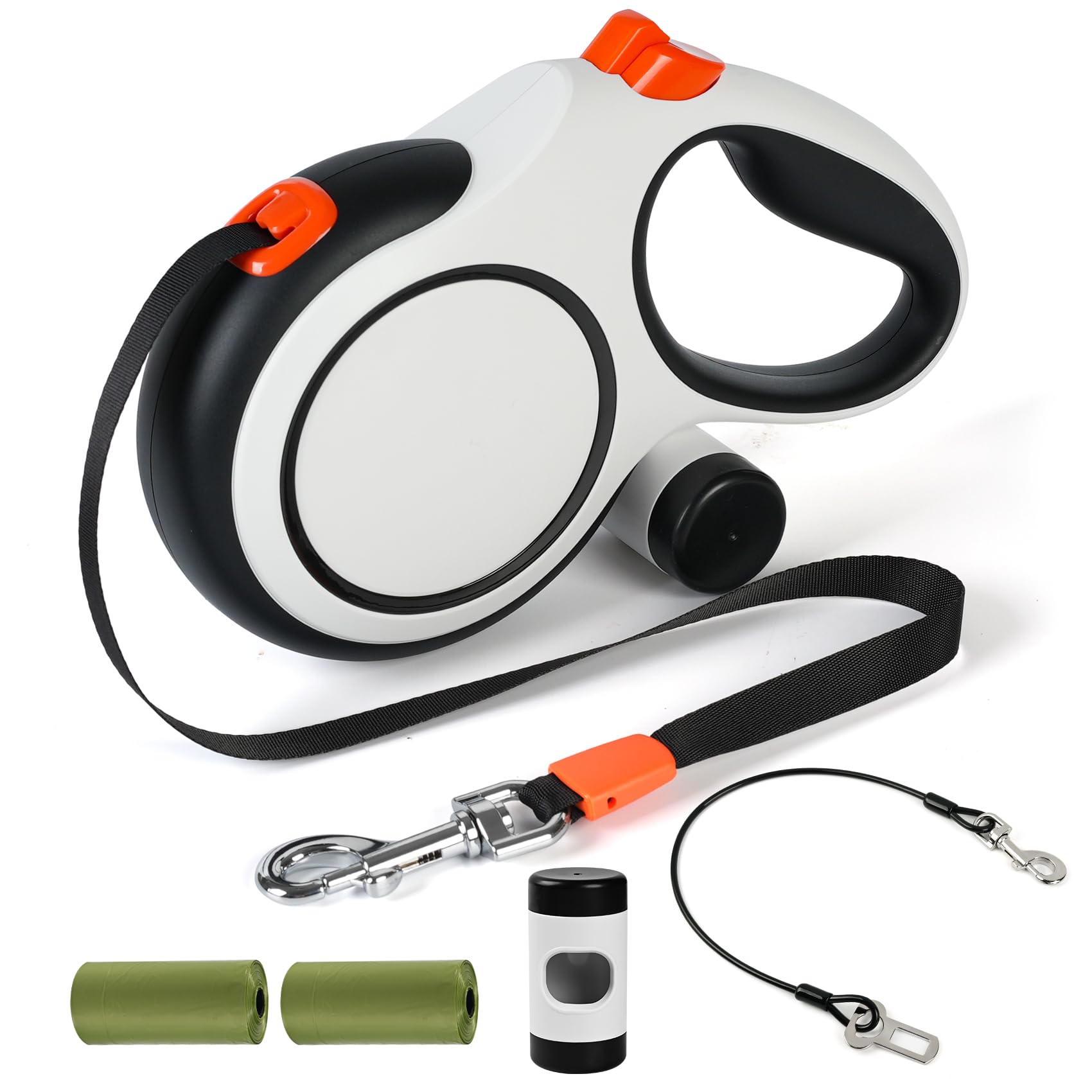 ODRIEW correa retractable 26 ft anti-embrollos para perros grandes.