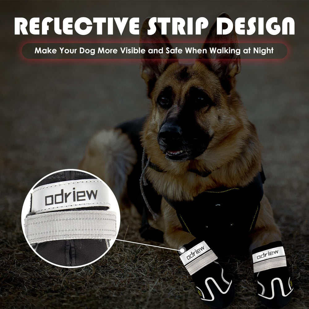 ODRIEW zapatillas para perros talla grande suela antideslizante para superficies