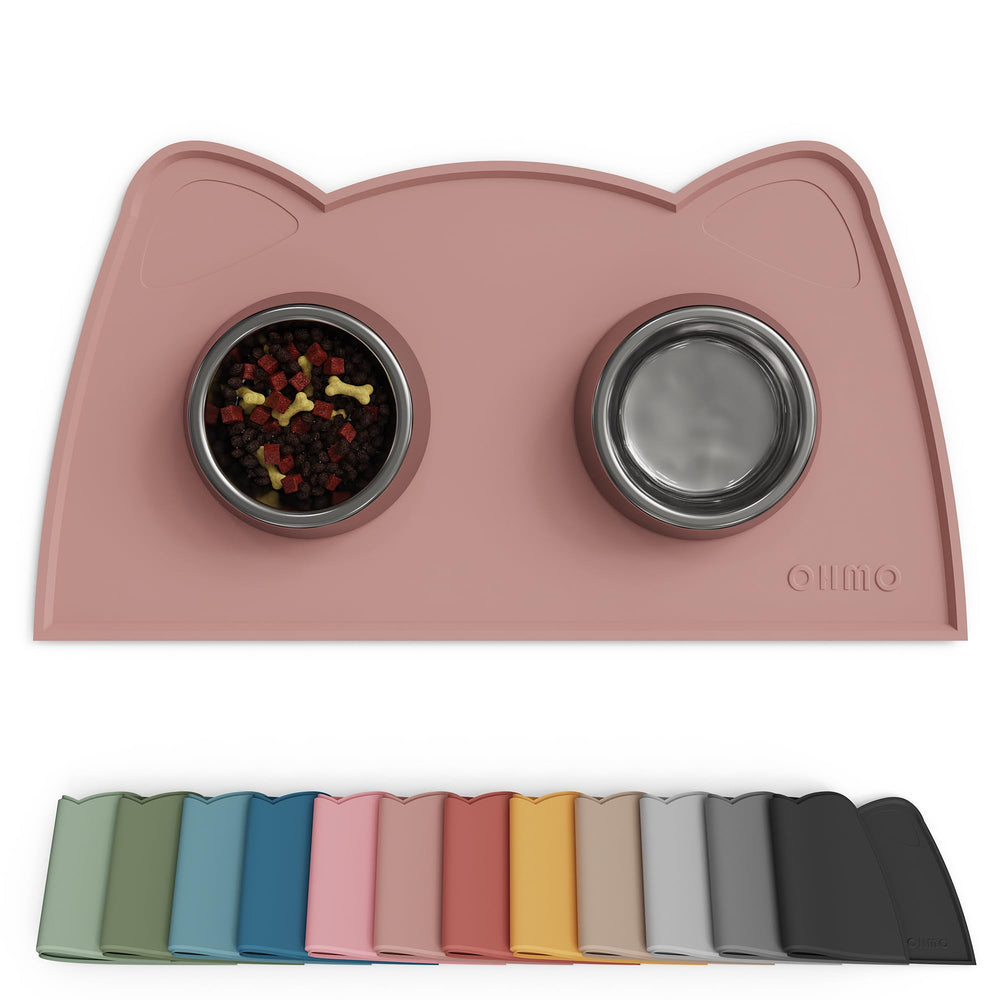 OHMO alfombrilla de alimentación de silicona, suave y segura para mascotas, ideal para comidas limpias.