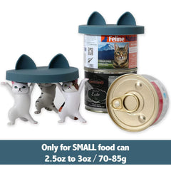 Latas de 2.5–3 oz encajan con estas tapas OHMO de silicona.