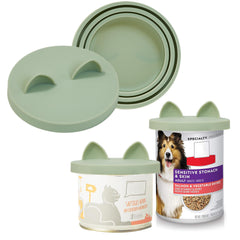 OHMO tapas de silicona para latas de mascotas con cierre hermético.