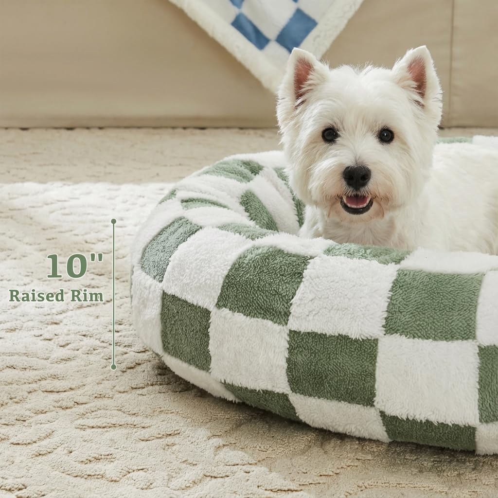 Textura peluche suave de Ohocut para descanso cómodo de la mascota.