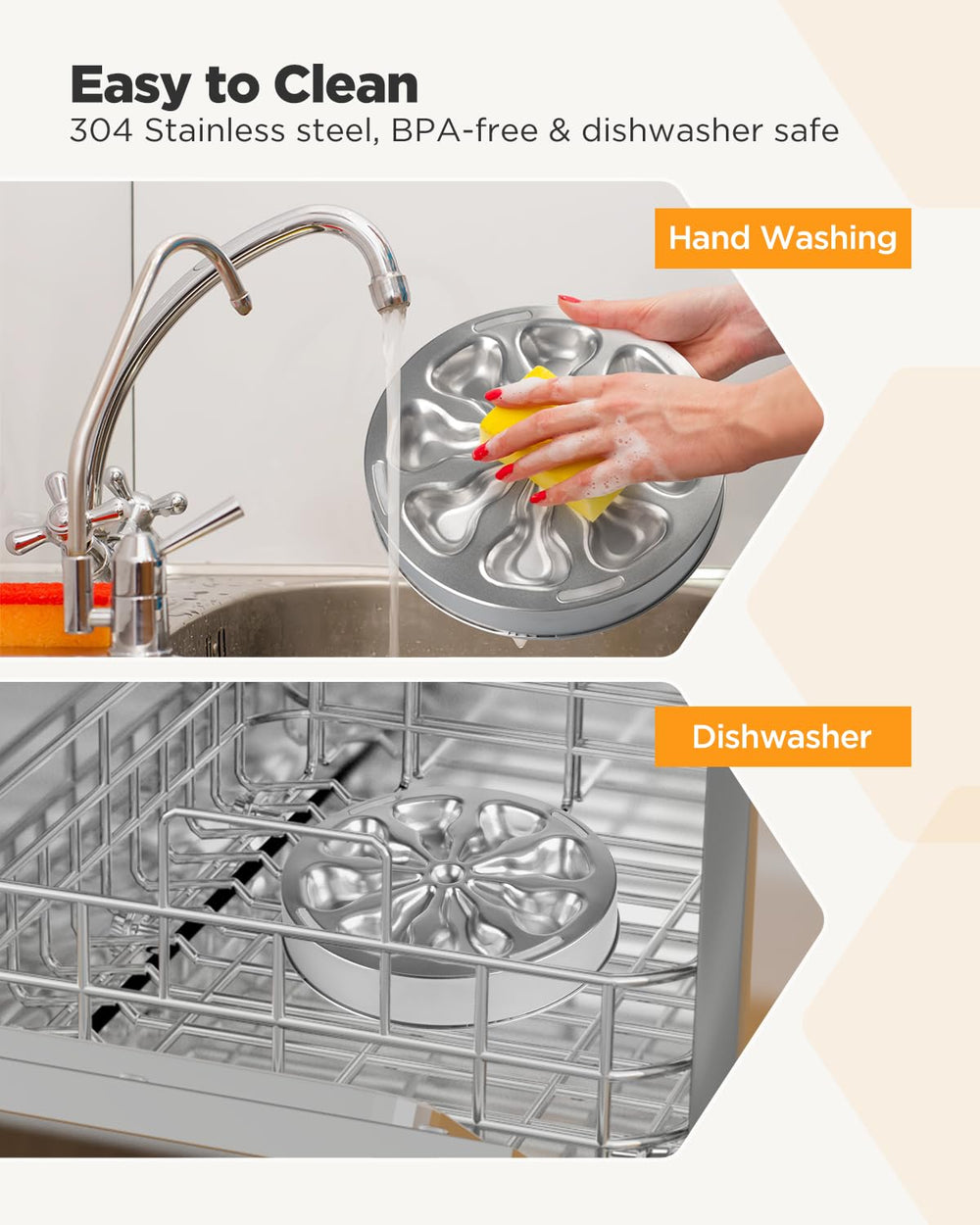 Diseño fácil de limpiar de Oiwliur, ideal para hogares activos.