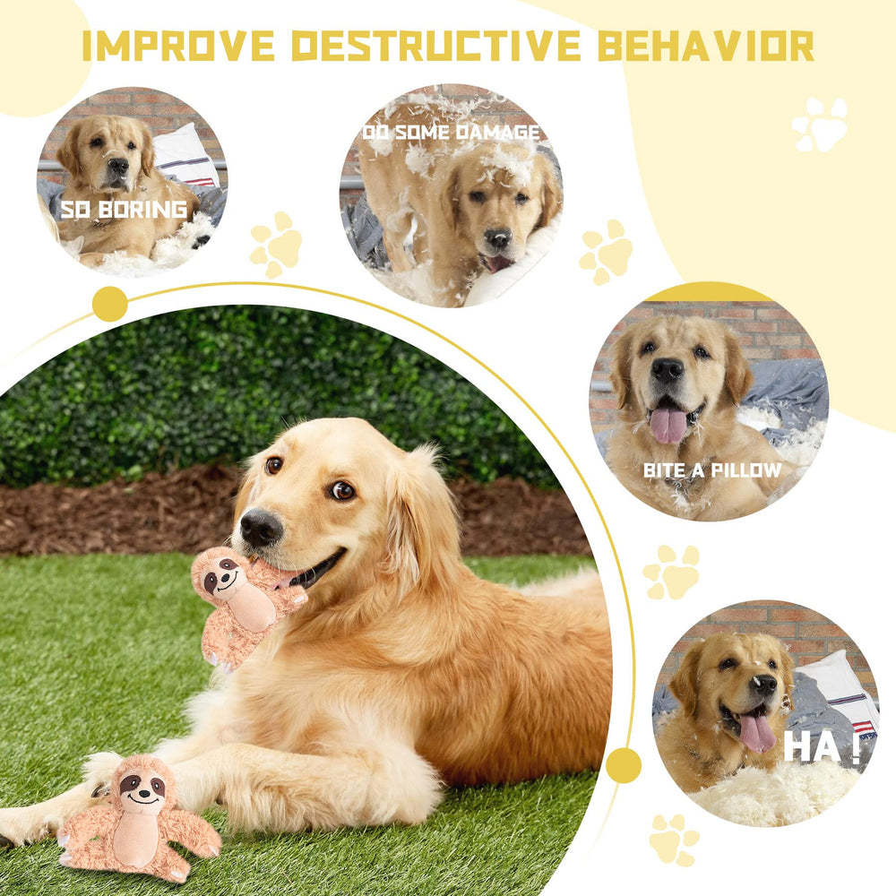 okegztoa juguete perros-perezoso-interior: ideal para juego en casa y sesiones cortas.