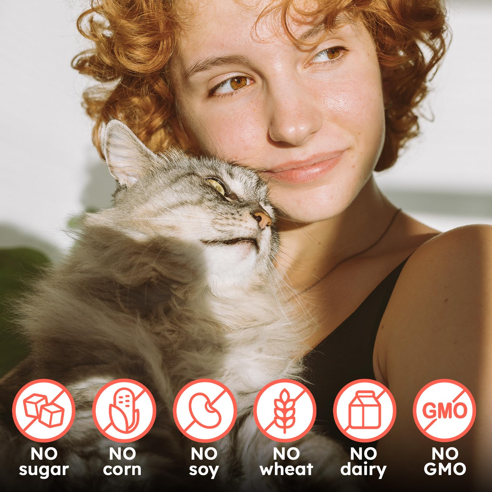 OKKÖBI fácil-de-administrar, masticables simples para gatos