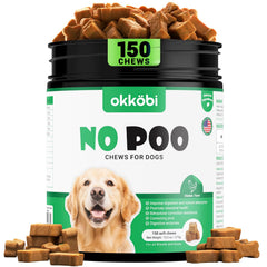 OKKÖBI masticables para perros frente al empaque, experiencia sensorial atractiva