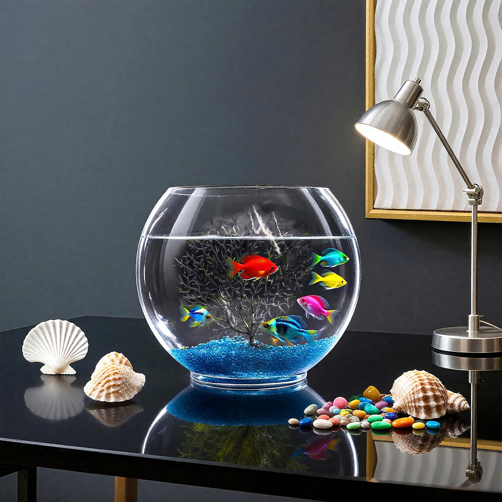 Okllen kit regalo para acuario betta listo para montar