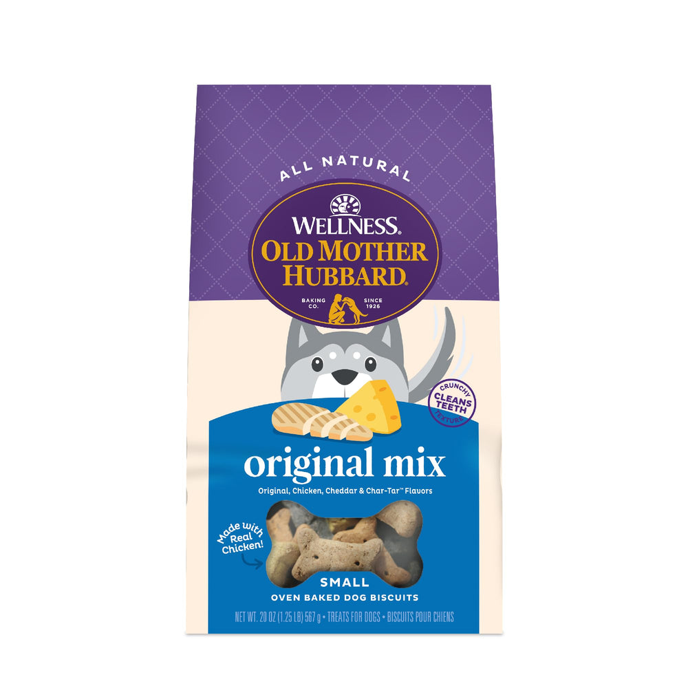 Old Mother Hubbard Mezcla original galletas para perros, sabor clásico para premiar