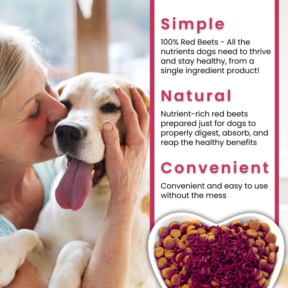 Olewo Remolachas Rojas: fuente natural de vitaminas y minerales para perros
