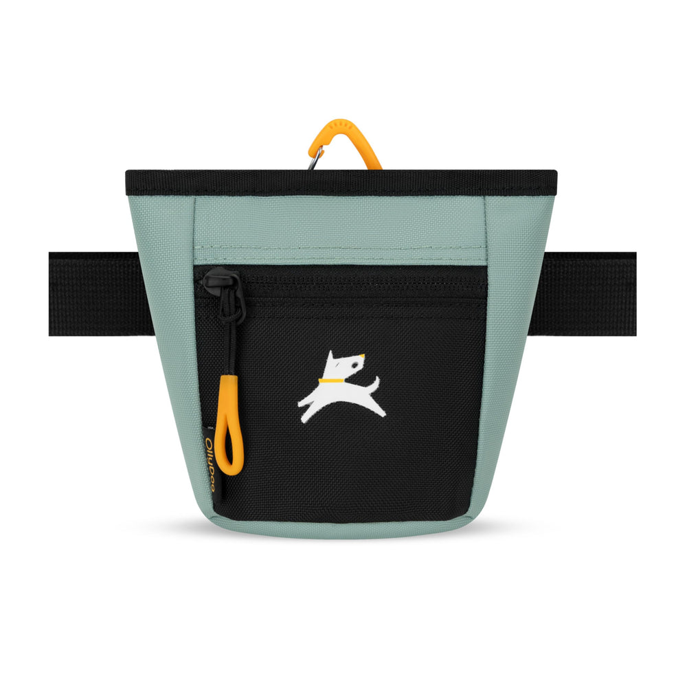 OllyDog bolsa de premios, enfoque cintura, para acceso rápido durante el entrenamiento.