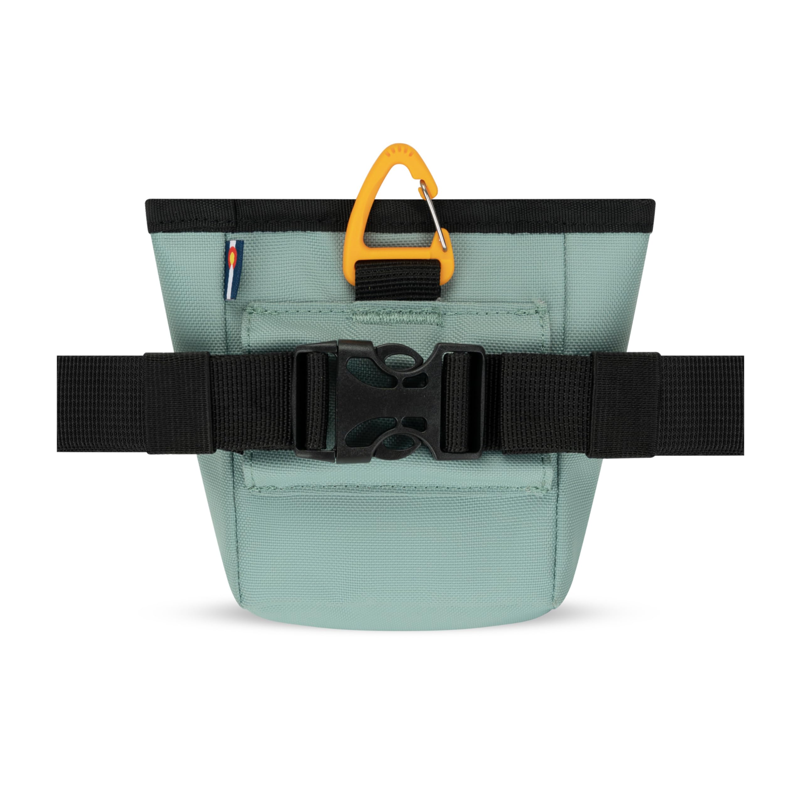 OllyDog bolsa de premios reutiliza botellas, opción sostenible para entrenamiento.