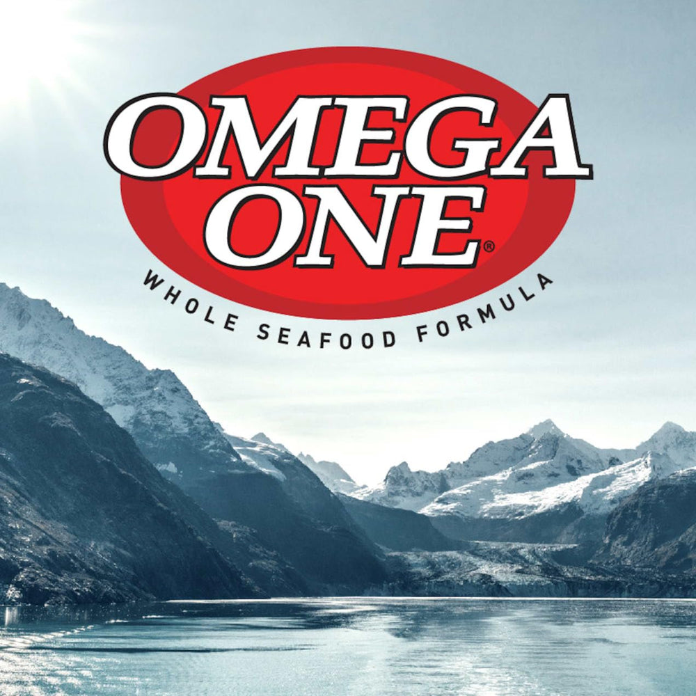 Omega One copos para pez dorado, dosis fácil para alimentar